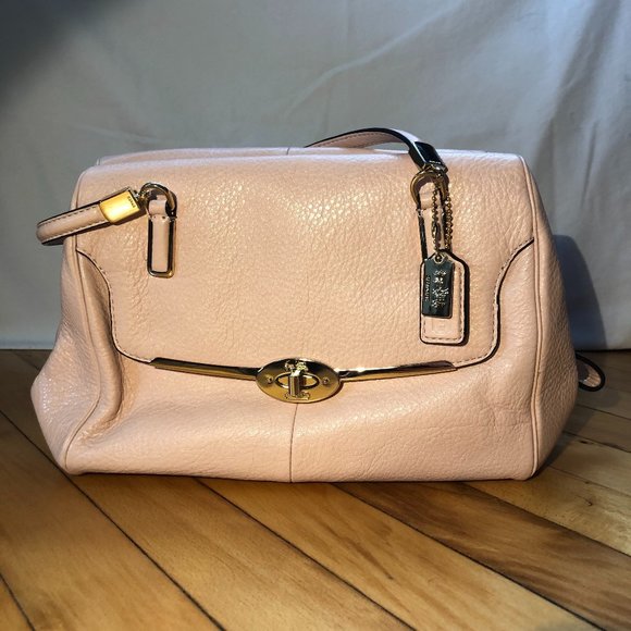 Coach Handbags - Coach Madison Madeline East/West Leather Handbag